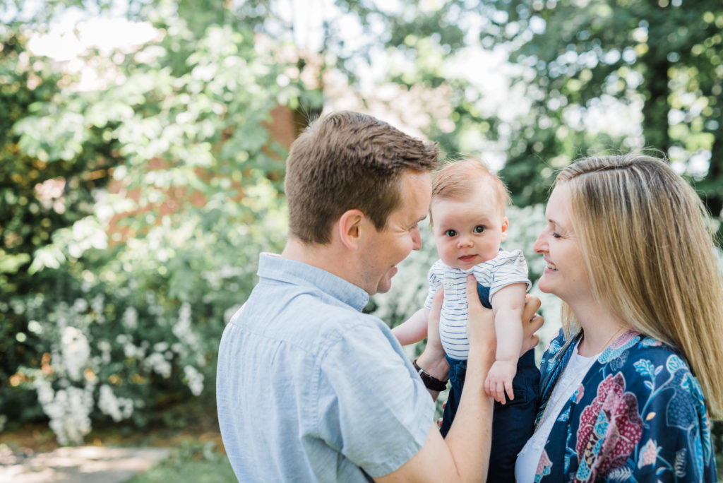 Janis Lempera Photography lifestyle family session with baby at Spadina Museum in Toronto